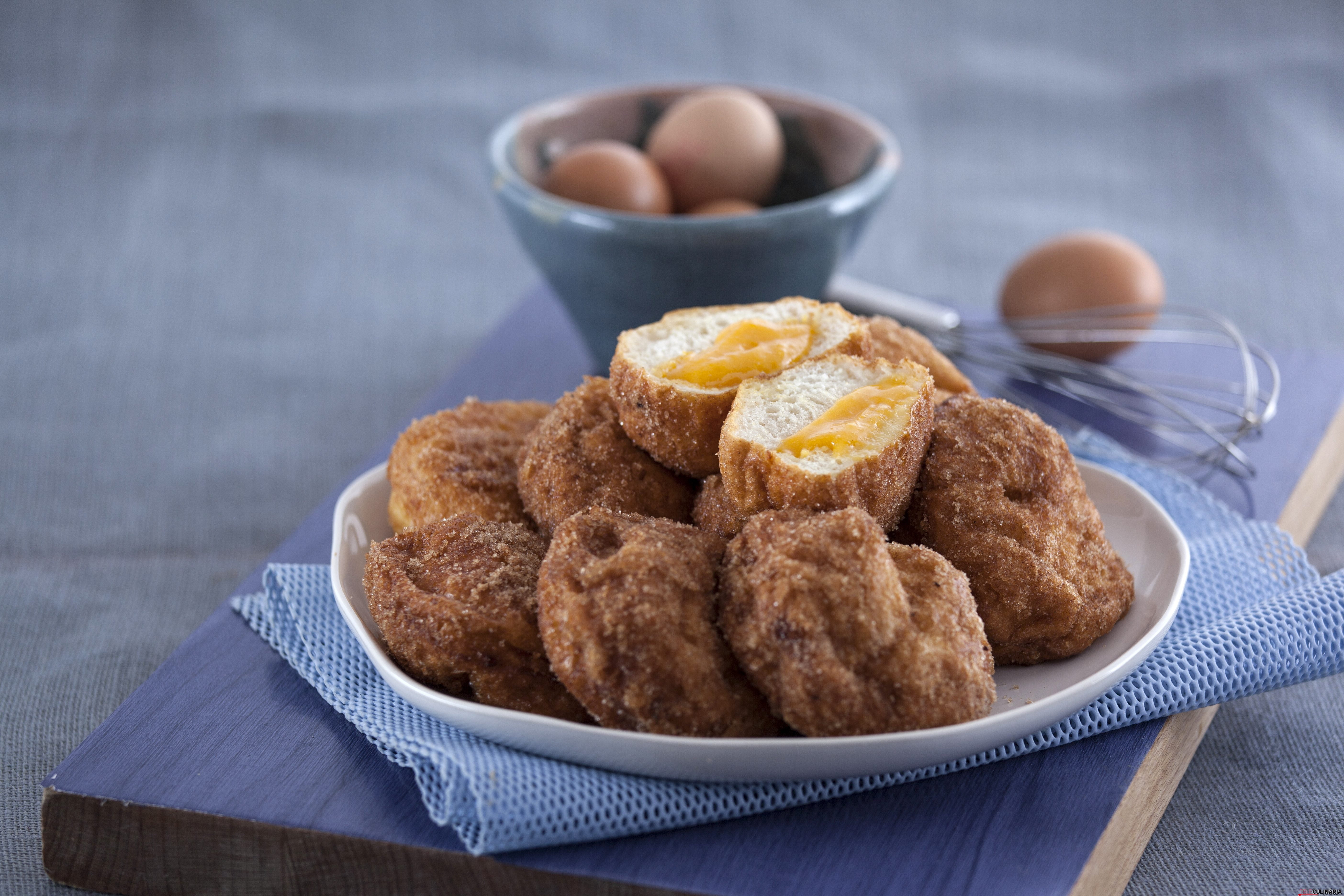 Rabanadas Recheadas com Ovos Moles @Teleculinária