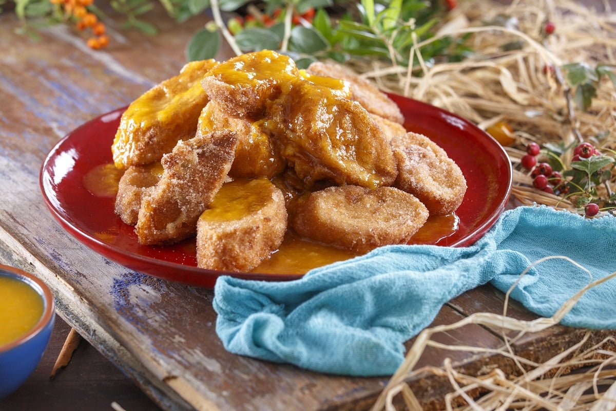 Rabanadas com doce de ovos @Teleculinária