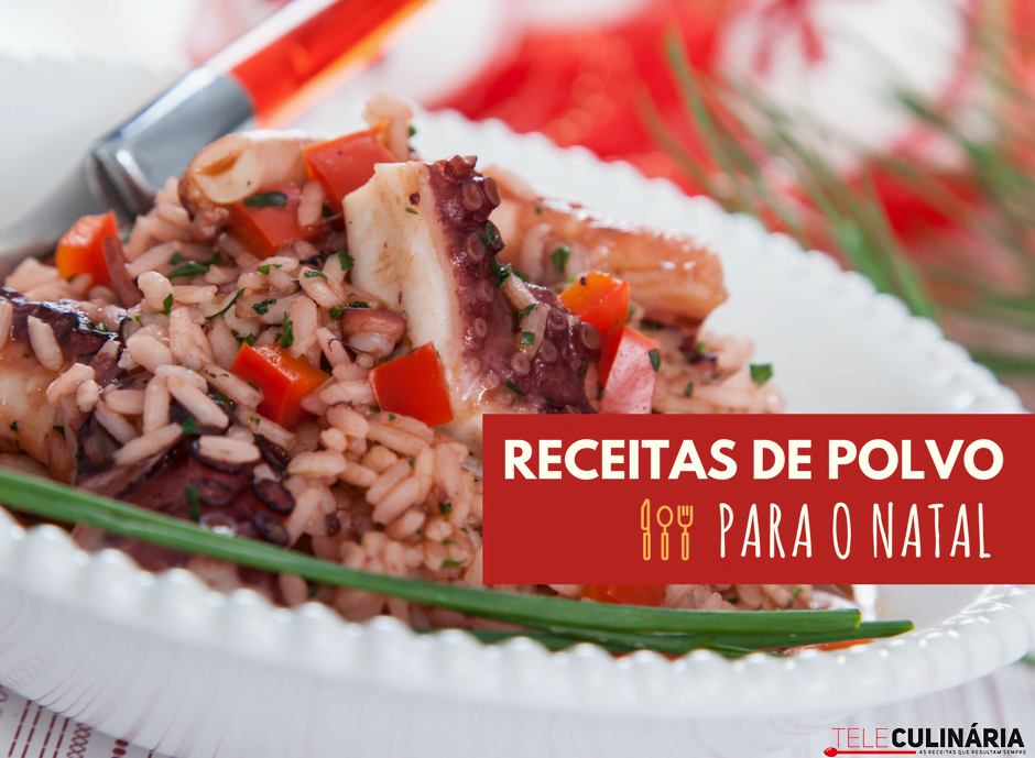 Receitas de Polvo para o Natal