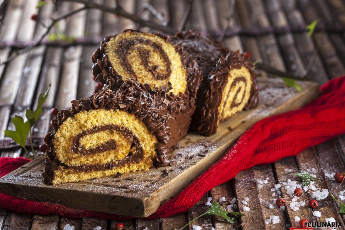 Receita de Tronco de Natal Fácil