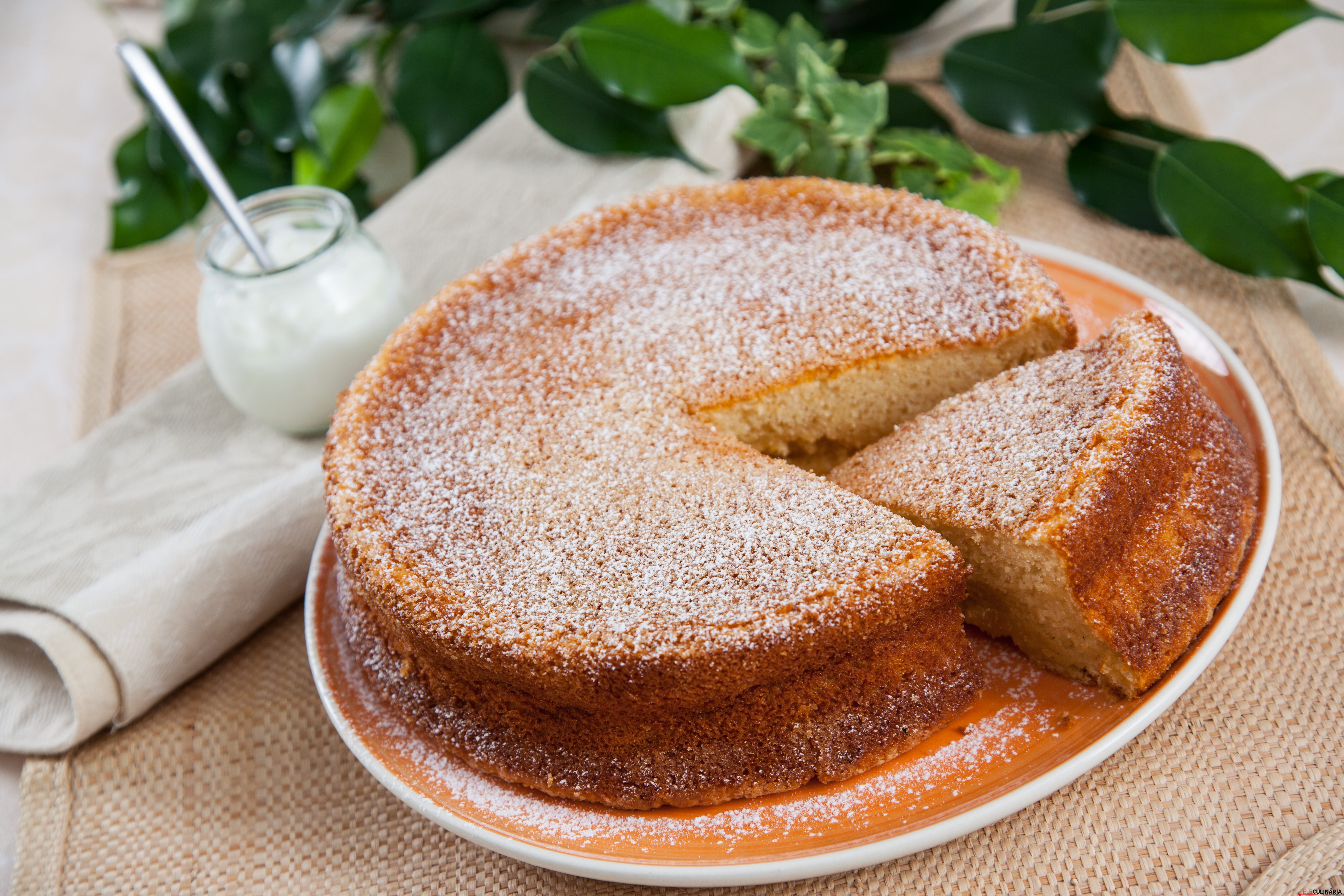 Receita de bolo de iogurte