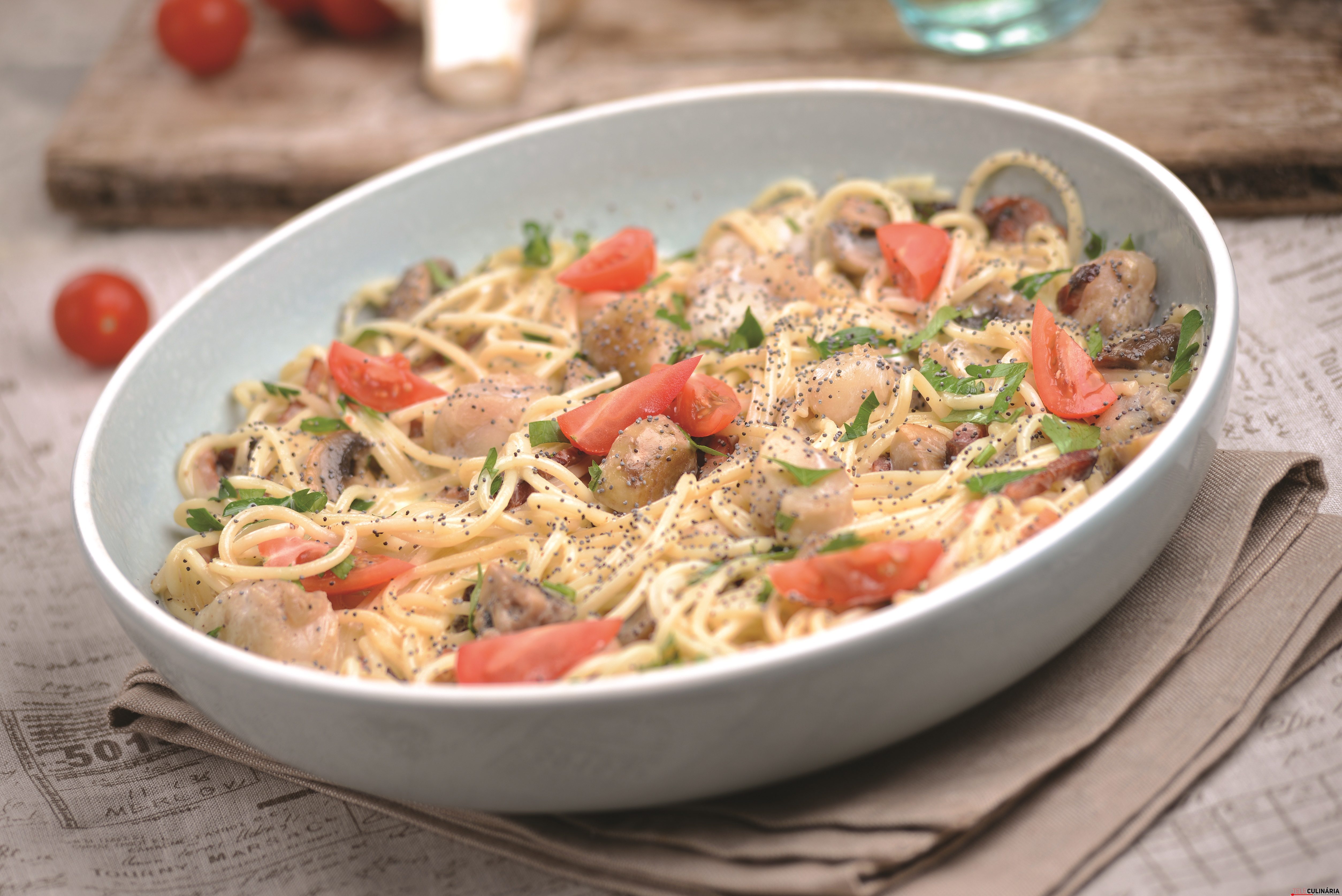 Carbonara de tamboril