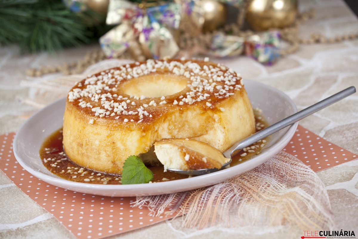 Receita de pudim de coco