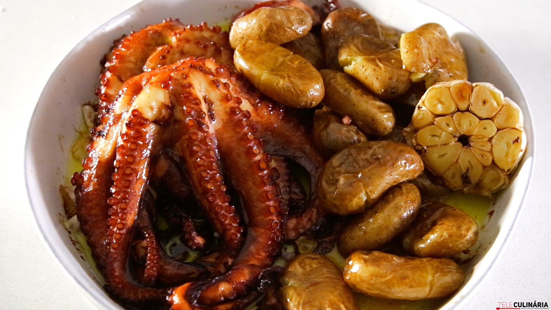 Receita de polvo à lagareiro