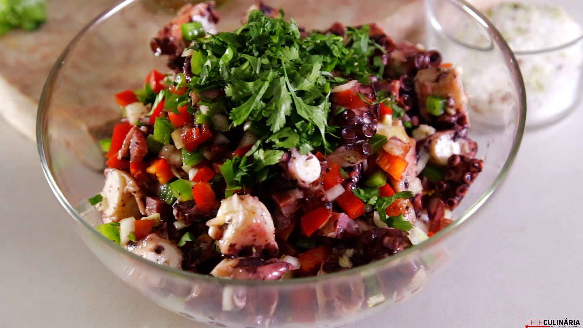 Salada de polvo com salpicão