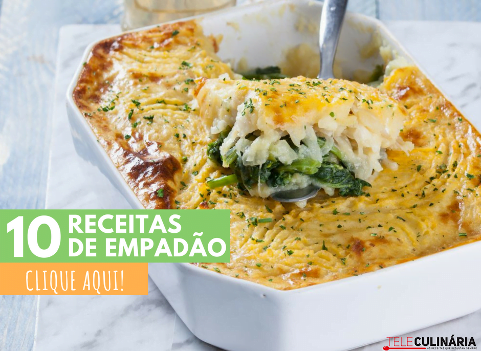 10 receitas de empadão