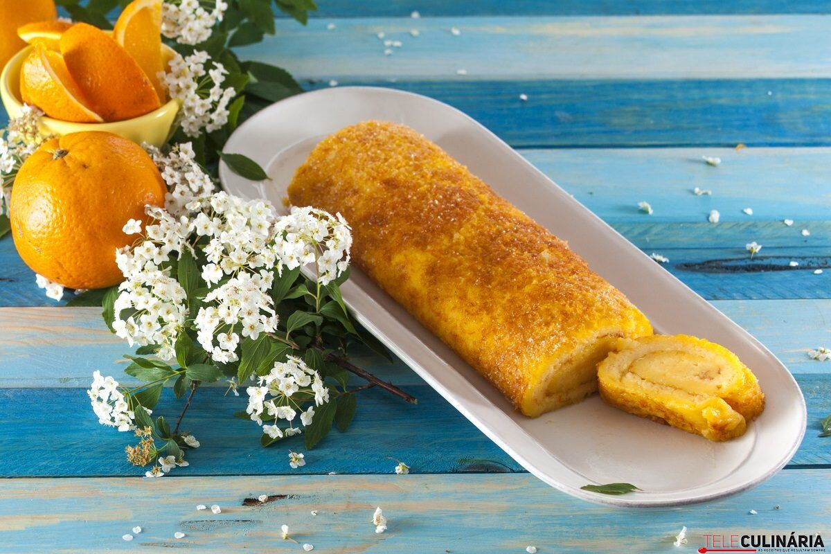 Receita de Torta de Laranja