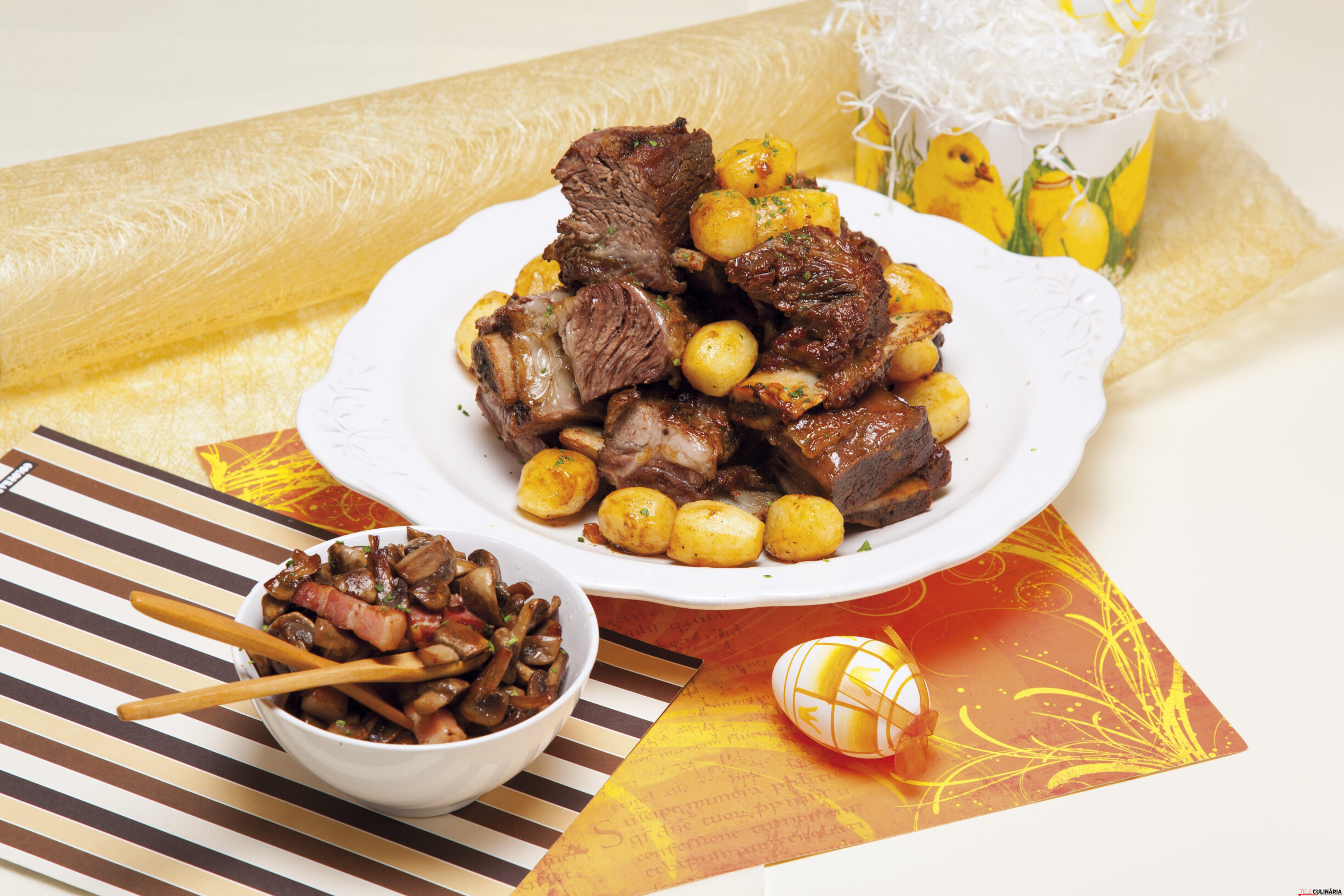 Receita de vitela de Páscoa