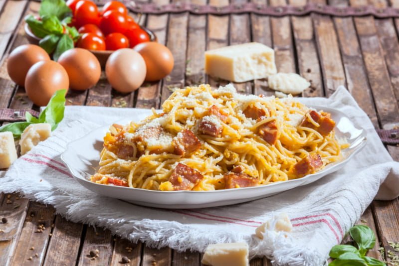 Carbonara Tradicional- @Teleculinária