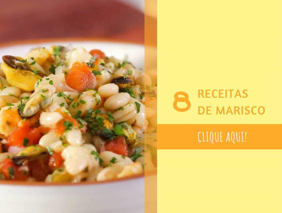 8 receitas de marisco