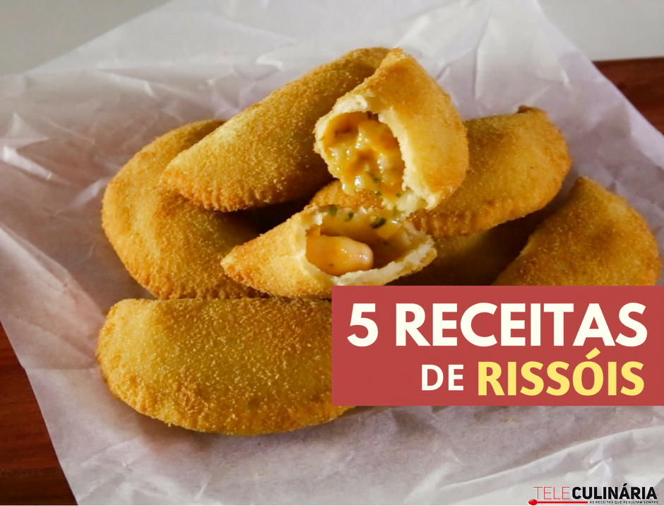 5 receitas de rissóis
