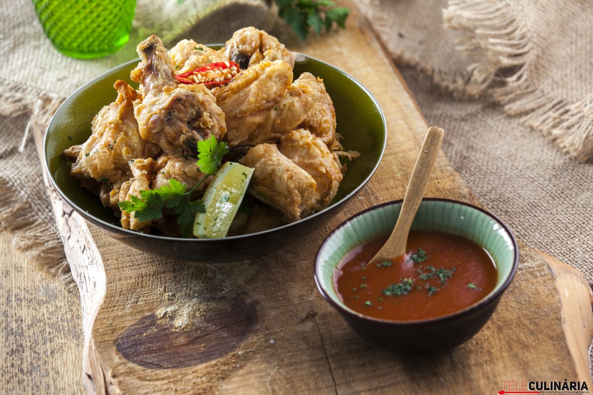 Frango frito à portuguesa