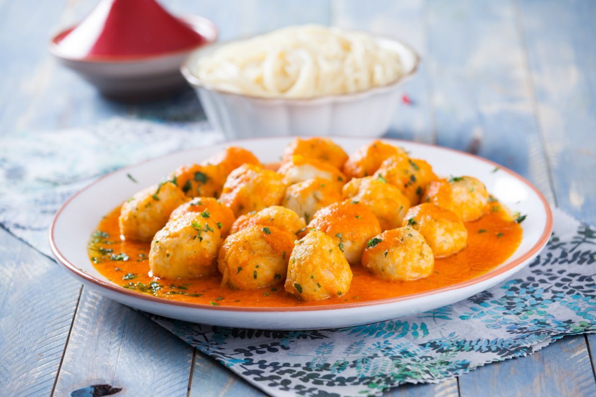 receita de almôndegas de peixe