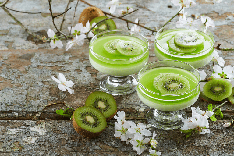 Mousse de kiwi