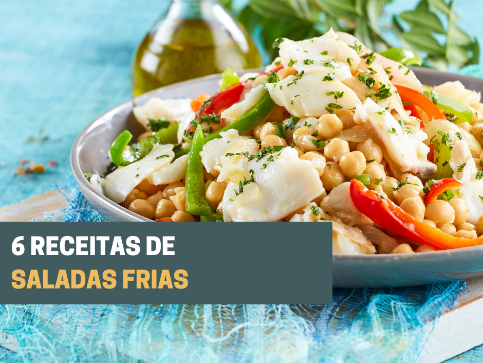 6 receitas de saladas frias