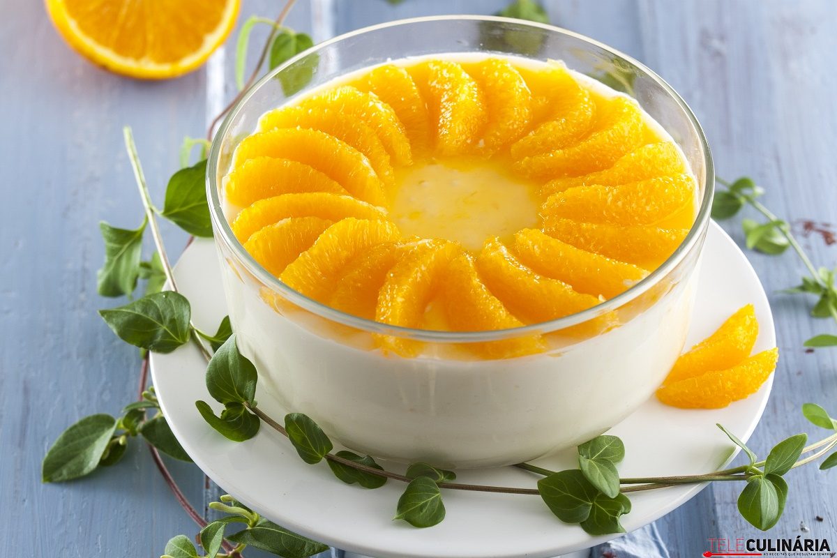 mousse de laranja