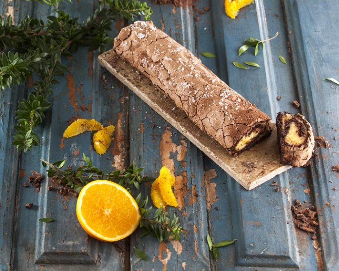 Trota de Laranja Com Chocolate