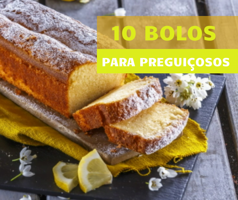 10 bolos para preguiçosos