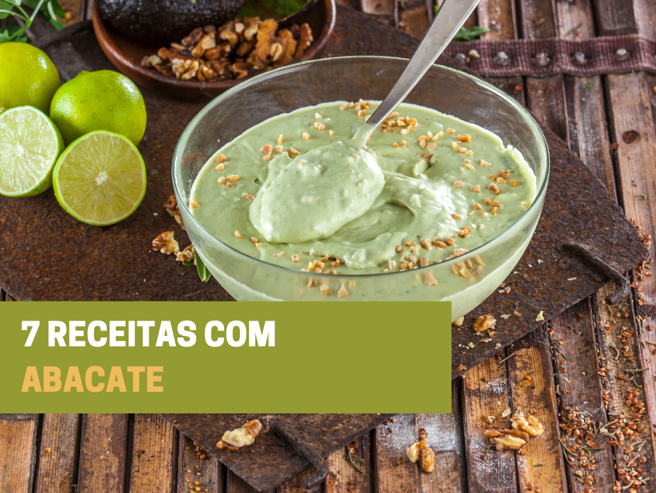 7 receitas com abacate