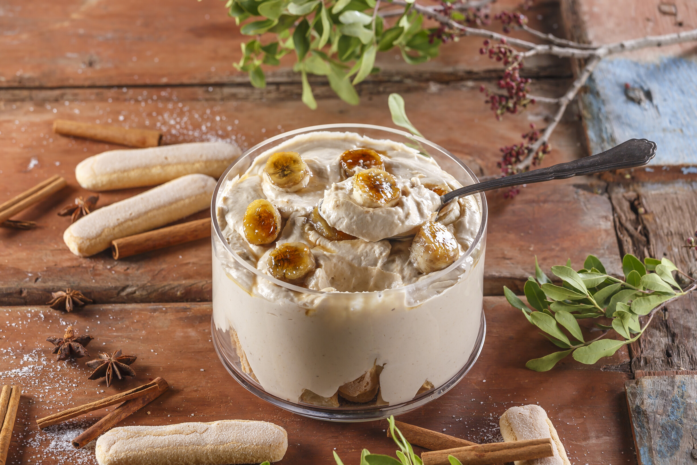 Doce de leite com banana