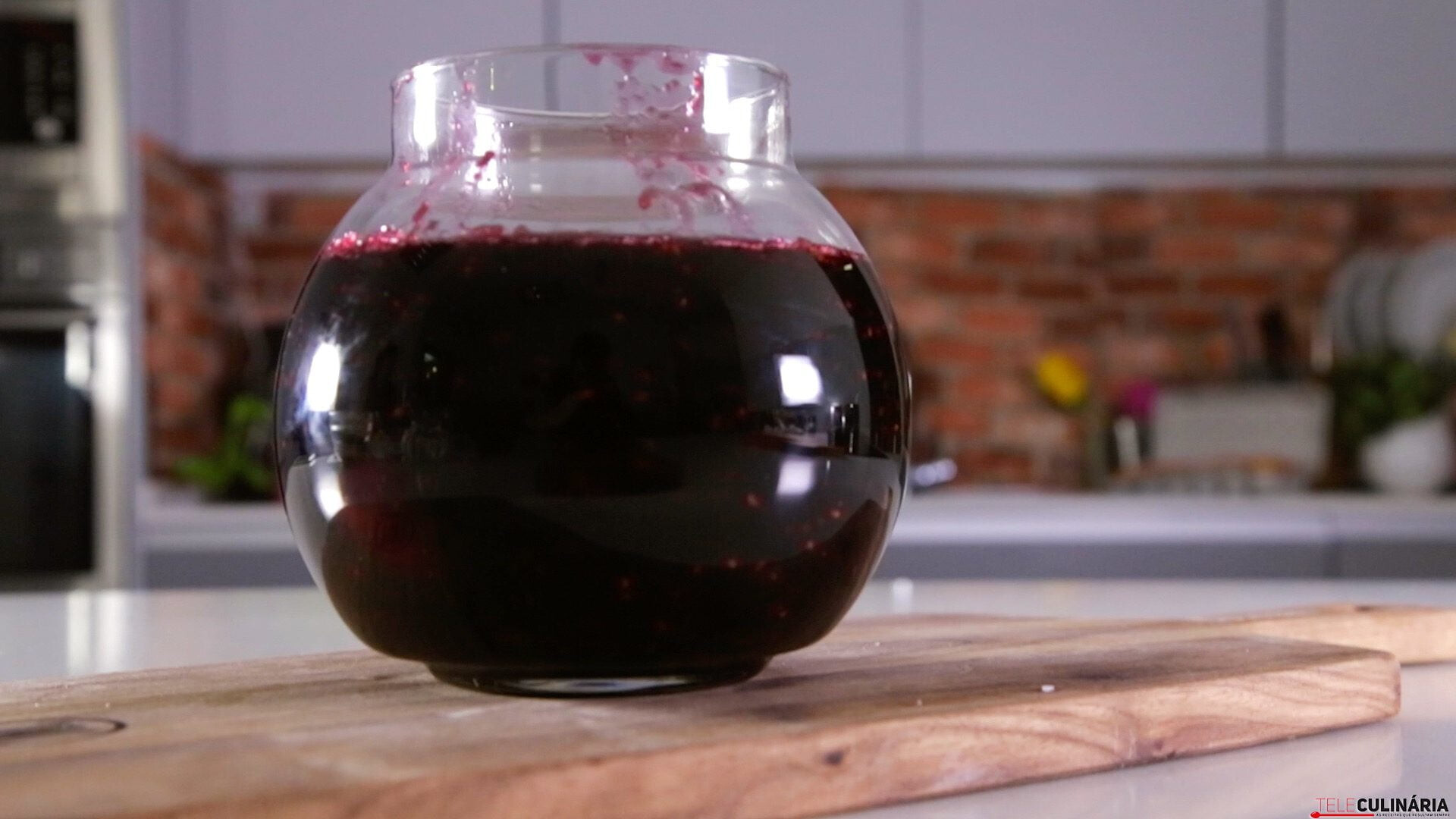 Compota de amora e maçã