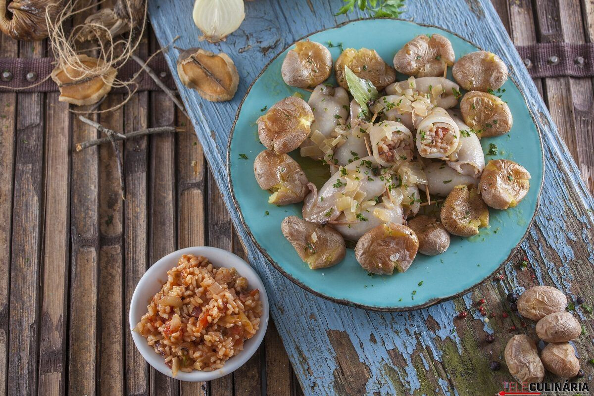 Lulas cheias à monchique