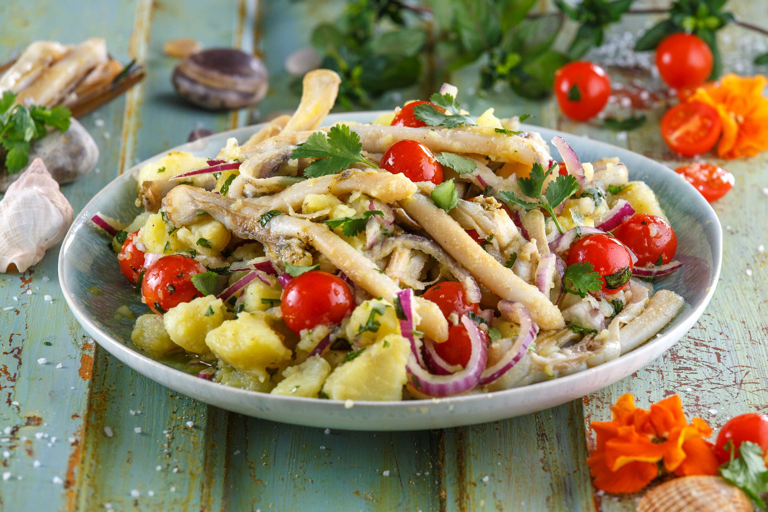 Salada de lingueirão