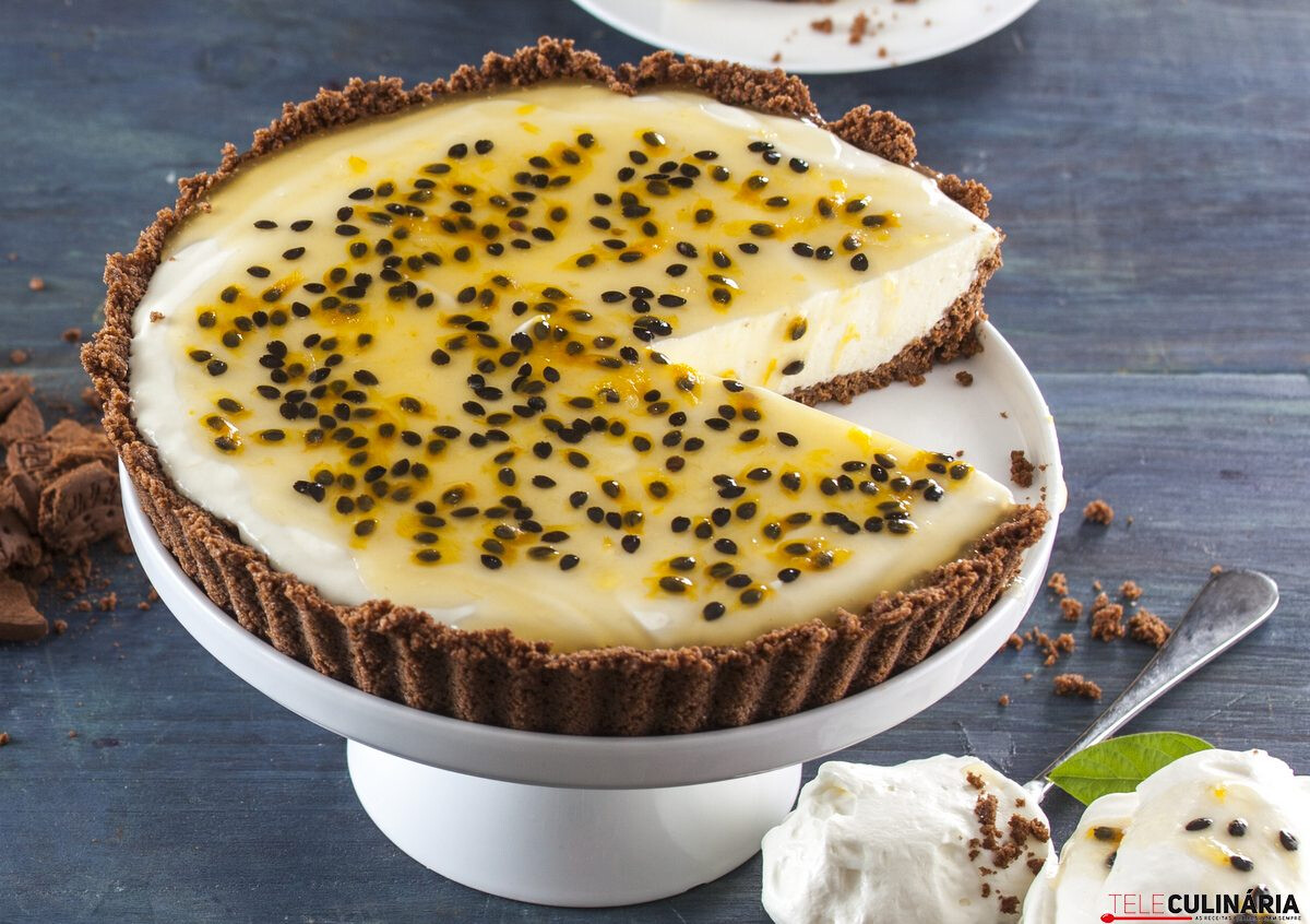 Receita de tarte de maracujá