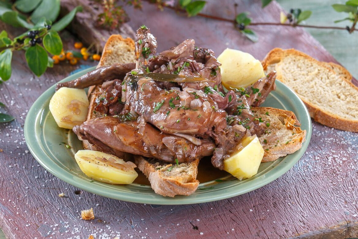 Coelho bravo à moda de Arganil