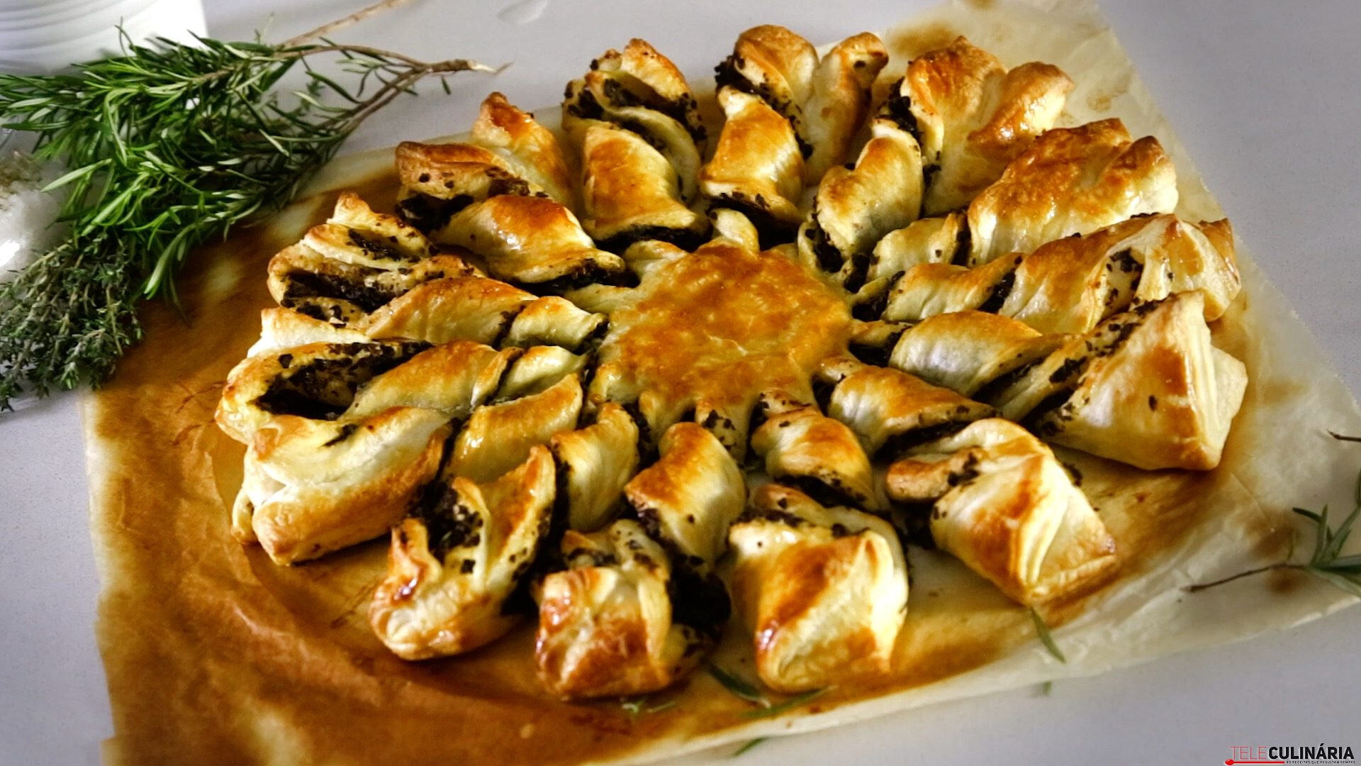 Tarte sol de azeitonas