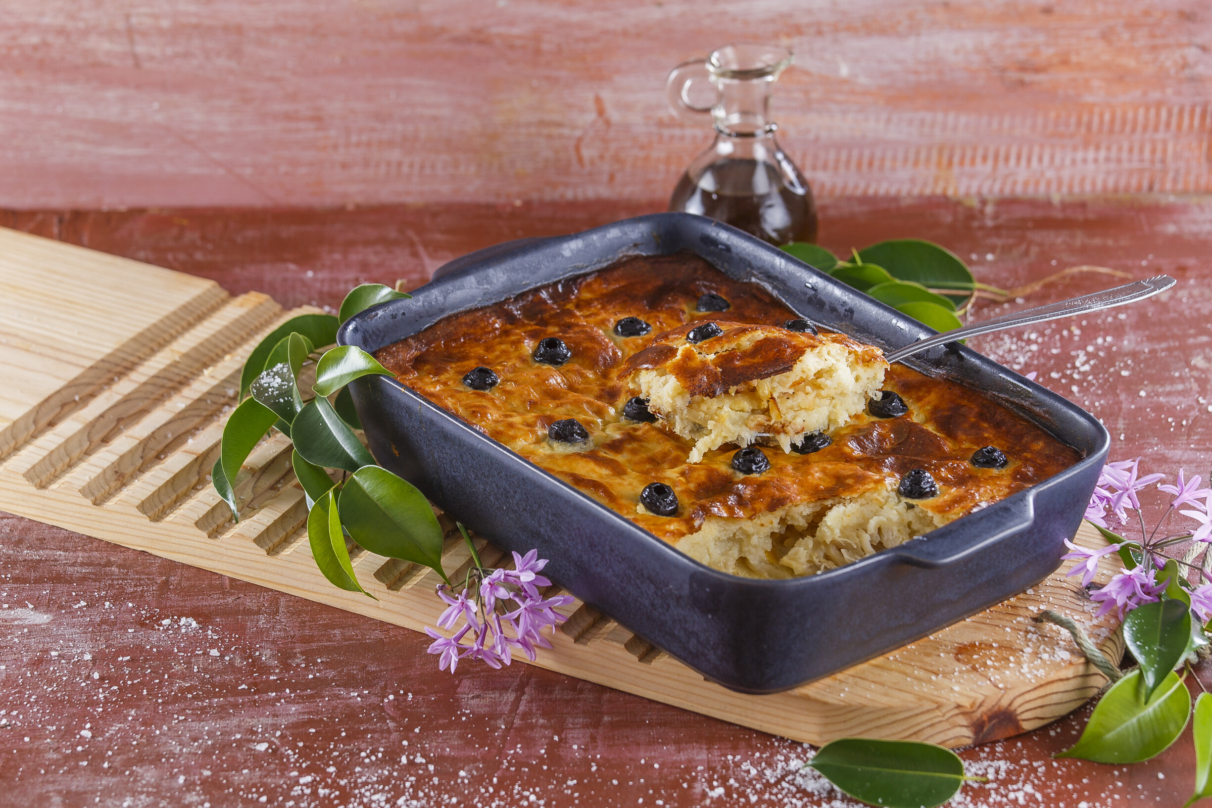 Empadão de bacalhau pascal