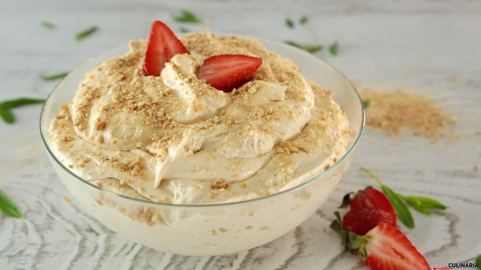 Delícia de bolacha Maria