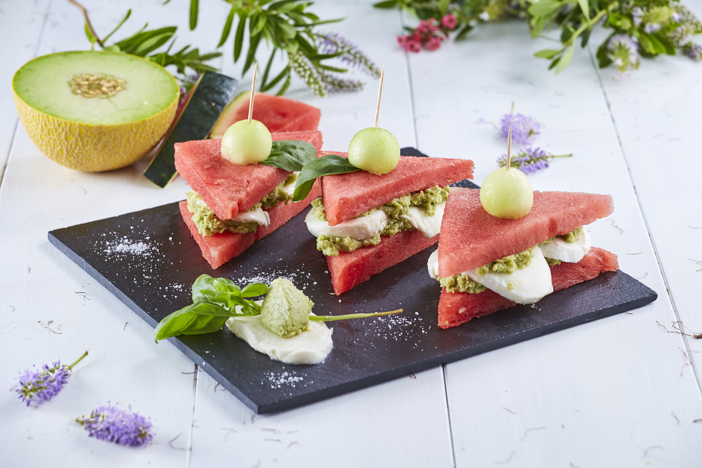 Sanduíche de melancia