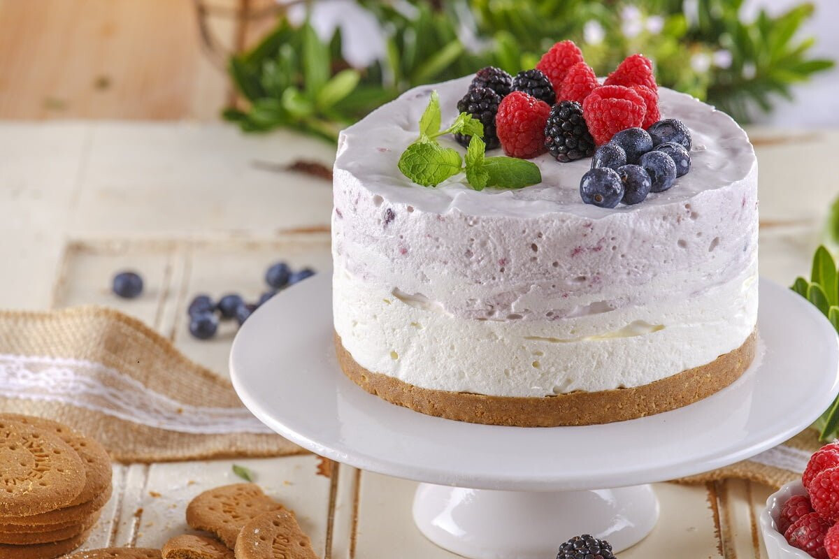 Tarte mousse de frutos