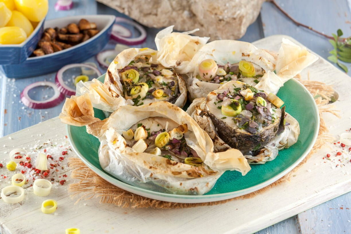 Papelotes de pescada