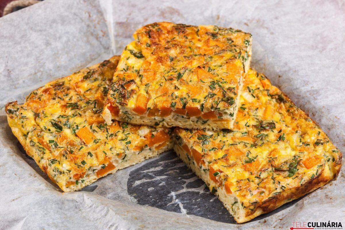 Omelete de abóbora