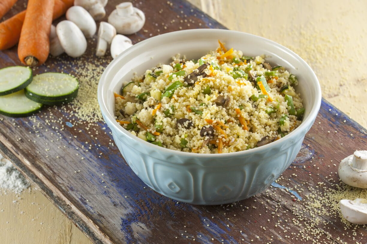 Cuscuz de legumes