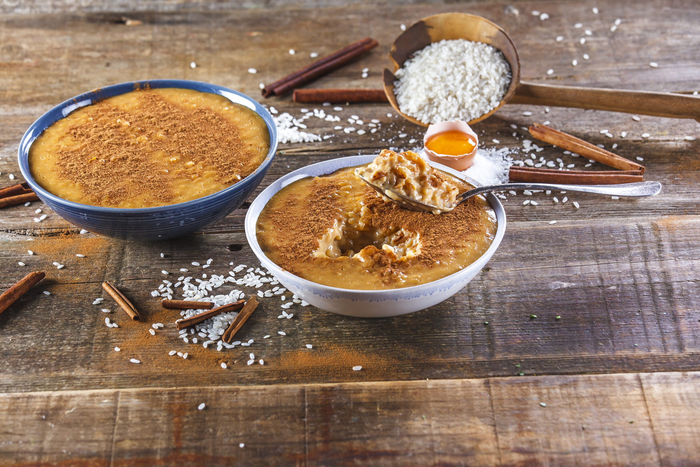 Arroz-doce de leite condensado