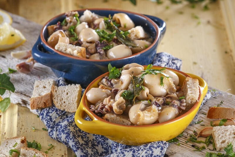 Choquinhos de coentrada