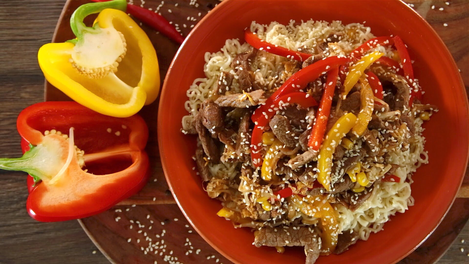 Carne com molho de ostras